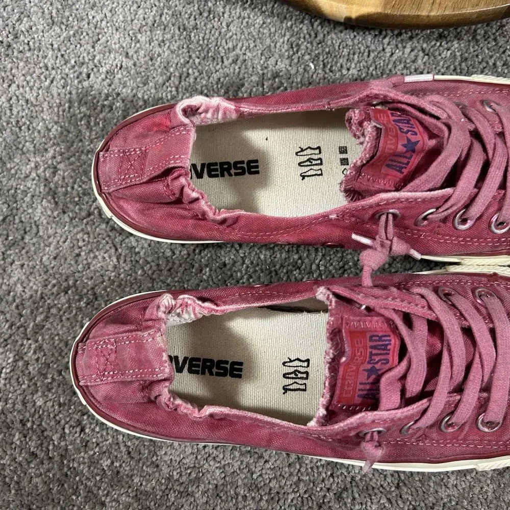Converse Chuck Taylor All Star Shoreline Women’s Size 8 Berry Pink Shoes Used